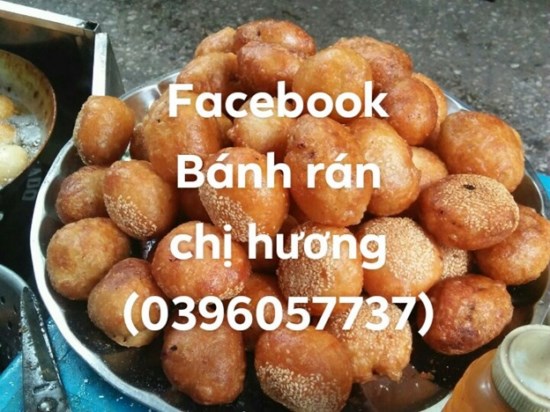 Bánh rán chị Hương phố cổ Hà Nội